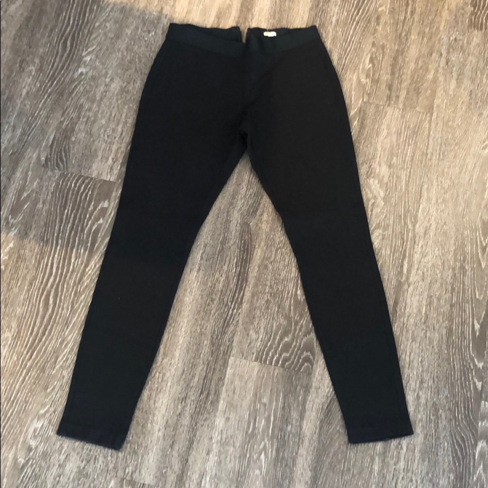JCREW dressy leggings with zipper